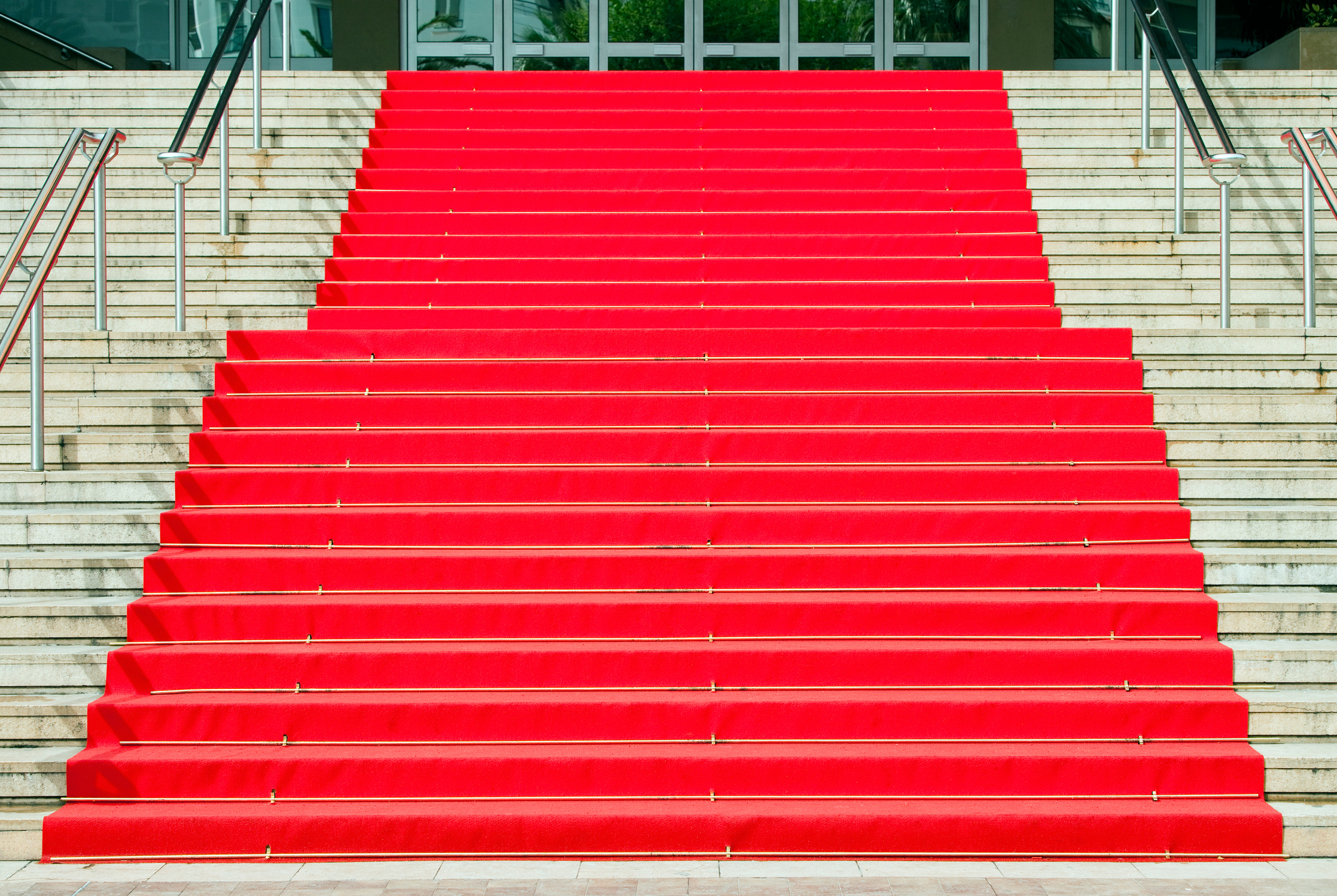 Red carpet in Cannes